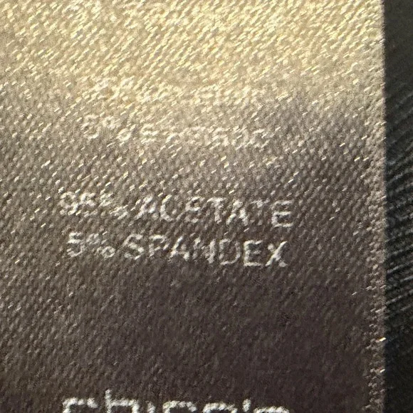 Chico's Travelers Pull On Pants Womens Sz 1 Short Black Elastic Waist Loose Fit - Picture 7 of 8